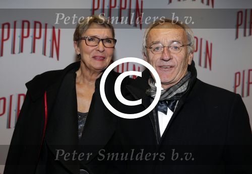 Amsterdam 10 maart 2016
Premiere Pippin in carre.  Karel de Rooij en partner Yvonne
