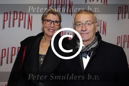 Amsterdam 10 maart 2016
Premiere Pippin in carre.  Karel de Rooij en partner Yvonne