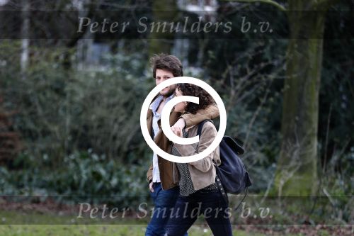 Amsterdam 2 april 2016
Katja Schuurman en haar vriend Freek v Noortwijk in het vondelpark.