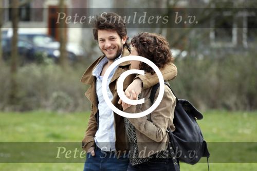 Amsterdam 2 april 2016
Katja Schuurman en haar vriend Freek v Noortwijk in het vondelpark.