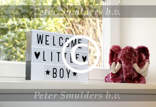 Hilversum 14 april 2016
Jaap Reesema en zijn zwangere vriendin Kim Kotter in de babykamer.