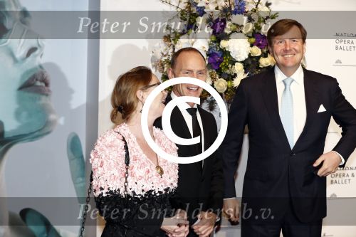 Amsterdam 15 april 2016
Premiere Natiuonaal Ballet in de stopera. Koning Willem - Alexander