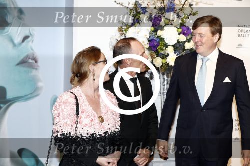Amsterdam 15 april 2016
Premiere Natiuonaal Ballet in de stopera. Koning Willem - Alexander
