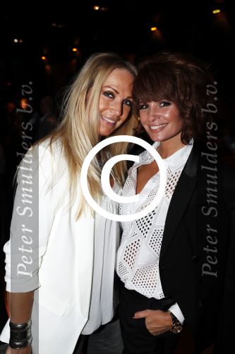 Amsterdam 3 april 2016
Premiere musical Sky in het Amsterdam theater.
Leontine Borsato met vriendin Astrid v d Bosch
