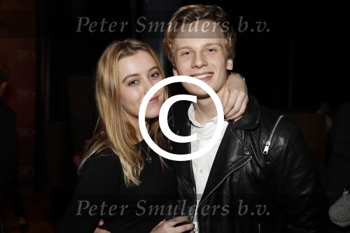 Amsterdam 3 april 2016
Premiere musical Sky in het Amsterdam theater.
Luca Borsato met vriendin