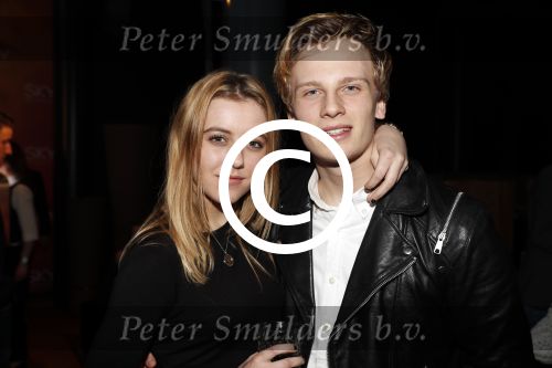 Amsterdam 3 april 2016
Premiere musical Sky in het Amsterdam theater.
Luca Borsato met vriendin