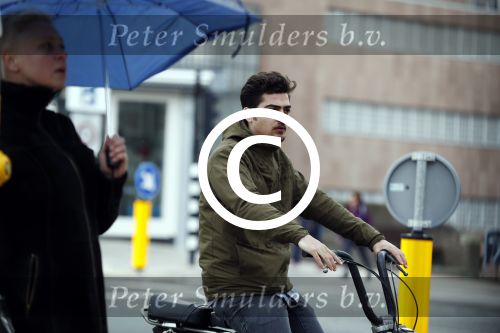 Amsterdam 14 april 2016 
Jasper of Marius Gottlieb op de fiets in amsterdam zuid