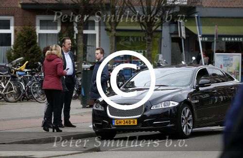 Amsterdam 22 maart 2016 
Marjolein Touw met vriend en .... bij nieuwe auto.