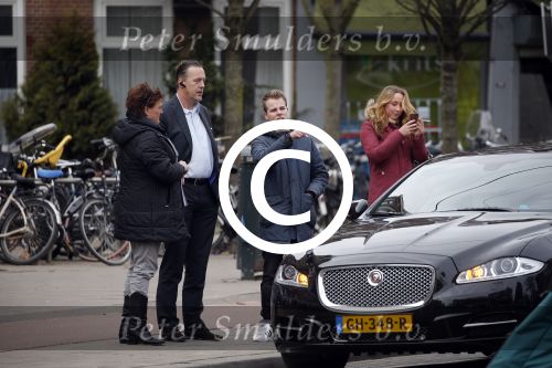 Amsterdam 22 maart 2016 
Marjolein Touw met vriend en .... bij nieuwe auto.