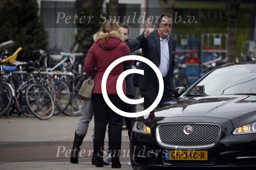 Amsterdam 22 maart 2016 
Marjolein Touw met vriend en .... bij nieuwe auto.