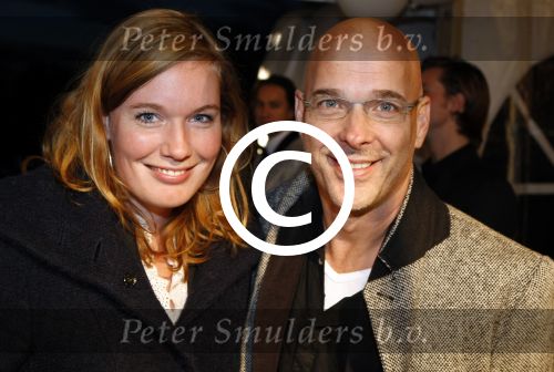Amsterdam 12 november 2009
Rob Kamphues met zijn nieuwe vriendin Marlijn Weerdenburg