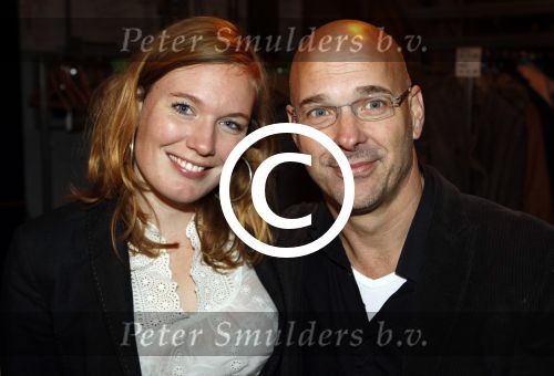 Amsterdam 12 november 2009
Rob Kamphues met zijn nieuwe vriendin Marlijn Weerdenburg