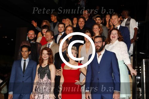 Amsterdam 3 april 2016
Premiere musical Sky in het Amsterdam theater. cast met oa Lisse Knaapen Lone v Roosendaal Matteo v d Grijn en Roben Mitchell