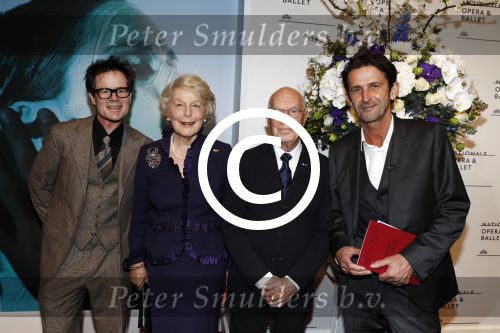 Amsterdam 15 april 2016
Premiere Natiuonaal Ballet in de stopera.
Mo Karadag, Marine Loon van Labouchere, Hans van Manen en Cornald Maas