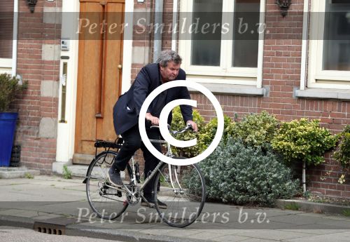 Amsterdam 6 april 2016 
Michiel Romeyn op de fiets