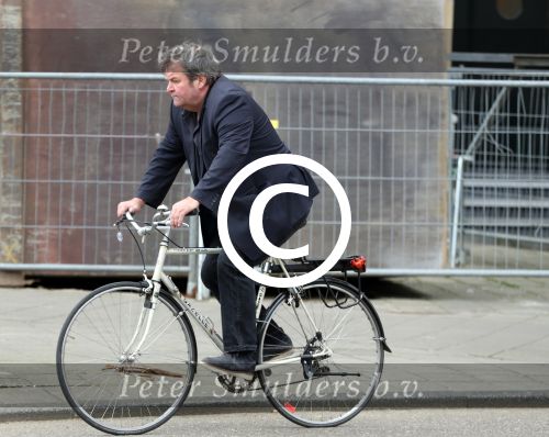 Amsterdam 6 april 2016 
Michiel Romeyn op de fiets