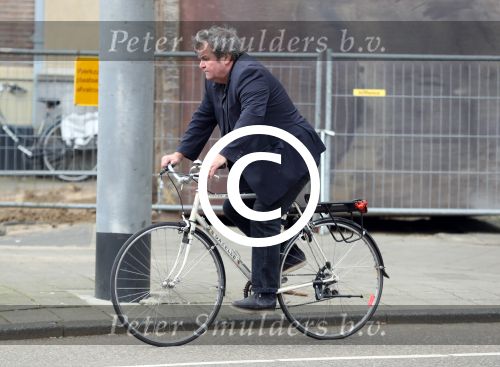 Amsterdam 6 april 2016 
Michiel Romeyn op de fiets