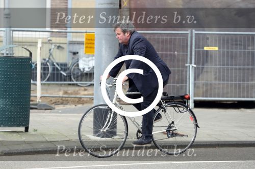 Amsterdam 6 april 2016 
Michiel Romeyn op de fiets