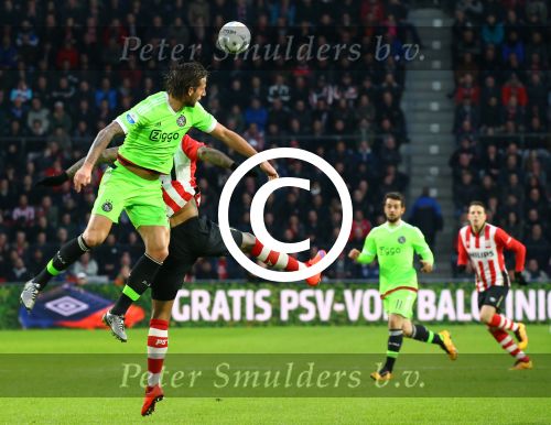 Eindhoven, 20 Maart 2016 Kompetitiewedstrijd PSV-AJAX, eindstand 0-2
Mitchell Dijks