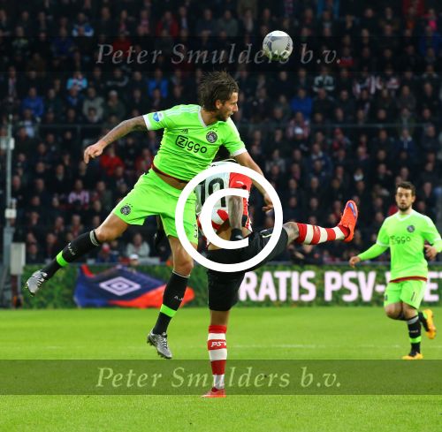 Eindhoven, 20 Maart 2016 Kompetitiewedstrijd PSV-AJAX, eindstand 0-2
Mitchell Dijks