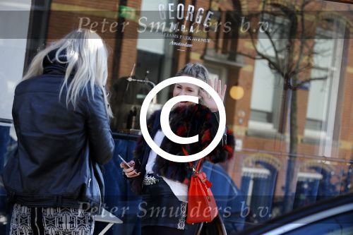 Amsterdam 16 maart 2016
Nikkie Plessen wordt gefotografeerd voor haar instagram.