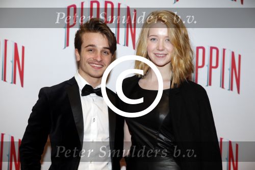 Amsterdam 10 maart 2016
Premiere Pippin in carre. Ralph Mackenbach met vriendin Imca