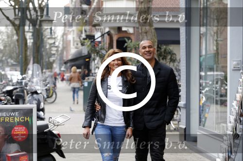 Amsterdam 31 maart 2016
Ruud Gullit met zijn vriendin Karin de Rooy