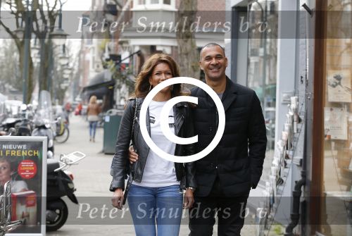 Amsterdam 31 maart 2016
Ruud Gullit met zijn vriendin Karin de Rooy