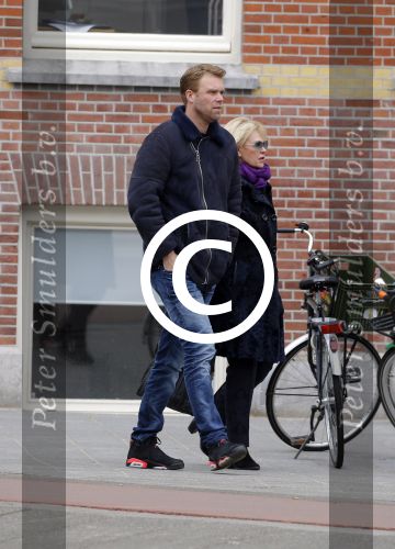 Amsterdam 11 maart 2016
Sheila de Vries en haar zoon Gideon in Amsterdam zuid.