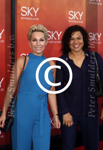 Amsterdam  3 april 2016
Premiere musical Sky in het Amsterdam theater.
Tanja Jess