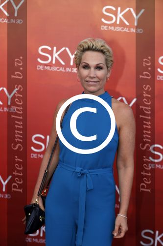 Amsterdam  3 april 2016
Premiere musical Sky in het Amsterdam theater.
Tanja Jess