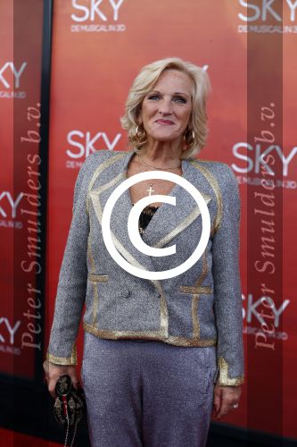 Amsterdam  3 april 2016
Premiere musical Sky in het Amsterdam theater.
Tineke Schouten