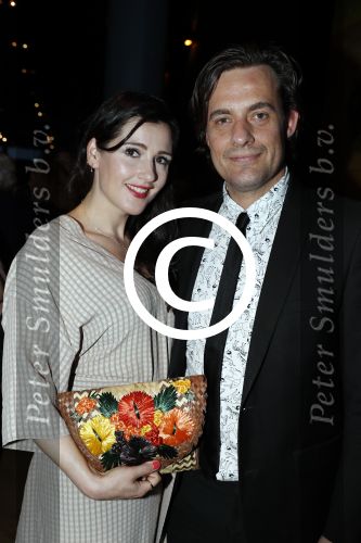Amsterdam 3 april 2016
Premiere musical Sky in het Amsterdam theater. Vincent Croiset met vriendin Tina de Bruin