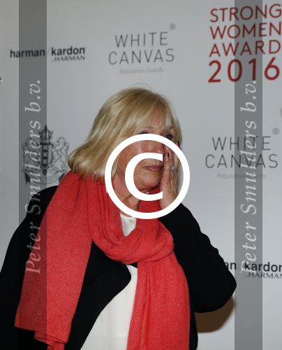 Amsterdam 21 maart 2016  
Strong woman award in het amstel hotel. Willeke Alberti wint de award