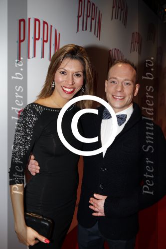 Amsterdam 10 maart 2016
Premiere Pippin in carre. Yuri v Gelder met vriendin