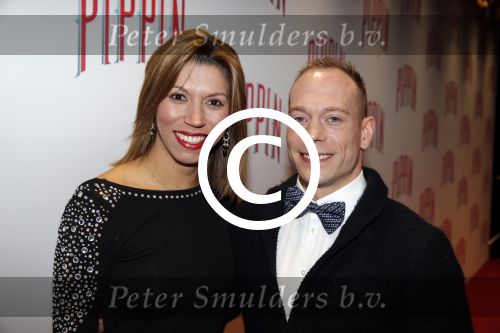 Amsterdam 10 maart 2016
Premiere Pippin in carre. Yuri v Gelder met vriendin