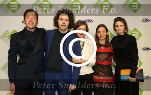 Hilversum, 6 Maart 217
PremiÃ¨re van de Telefilms 2017
......... Thomas Hoppener Roos Ouwehand Judith Goudsmit (Scenanist) en Stefanie v Leersum