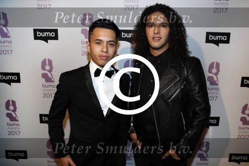 Hilversum 6 maart 2017
Uitreiking Buma awards in studio 21. Ali B en Vinchenzo Tahapary
