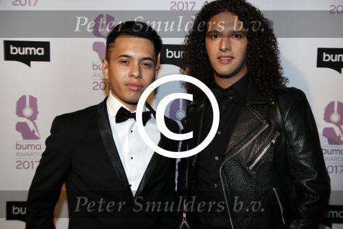 Hilversum 6 maart 2017
Uitreiking Buma awards in studio 21. Ali B en Vinchenzo Tahapary