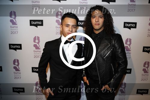 Hilversum 6 maart 2017
Uitreiking Buma awards in studio 21. Ali B en Vinchenzo Tahapary