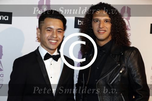 Hilversum 6 maart 2017
Uitreiking Buma awards in studio 21. Ali B en Vinchenzo Tahapary