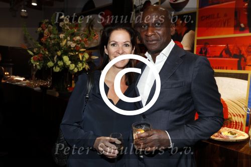 Amsterdam 9 maart 2017 
Annemarie v Gaal met haar man bij gassan