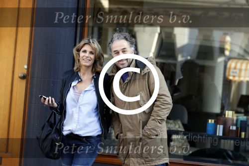 Amsterdam 24 maart 2017  
Bart Bosch met zijn vrouw in amsterdam zuid