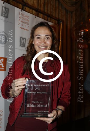 Amsterdam 27 maart 2017
Uitreiing strong woman award in het amstel Hotel. Bibian Mentel