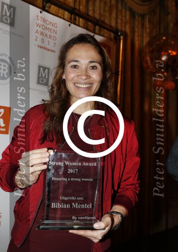 Amsterdam 27 maart 2017
Uitreiing strong woman award in het amstel Hotel. Bibian Mentel