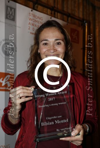 Amsterdam 27 maart 2017
Uitreiing strong woman award in het amstel Hotel. Bibian Mentel