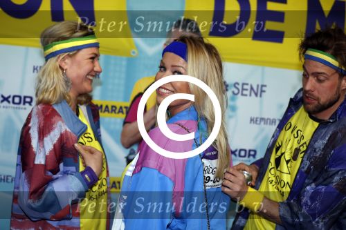 Rotterdam 19 maart 2017
Premiere Marathon in het nieuwe Luxor. Bridget Maasland met vrienden