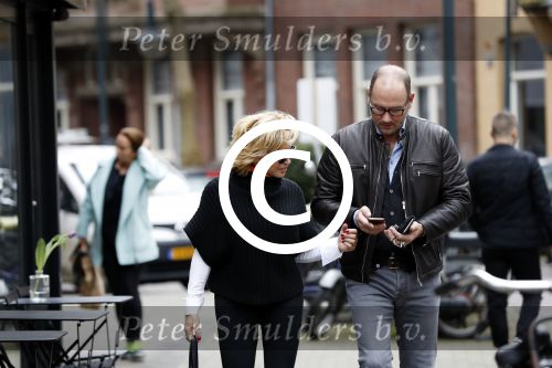 Amsterdam 4 maart 2017
Connie Witteman met verloofde/vriend Eugene v Dun op de cornelis schuytstraat