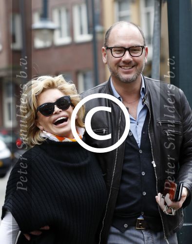 Amsterdam 4 maart 2017
Connie Witteman met verloofde/vriend Eugene v Dun op de cornelis schuytstraat