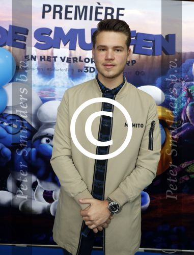 Amsterdam 18 maart 2017 
premiere Smurfen in  Pathe Arena. dave Dekker